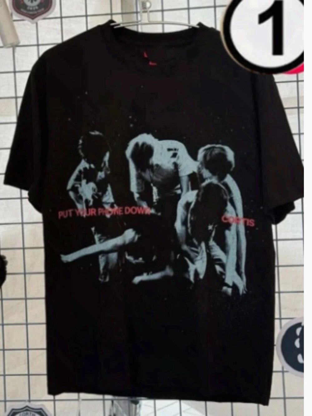 Cortis Put Your Phone Down Vintage Graphic BlackT-Shirt